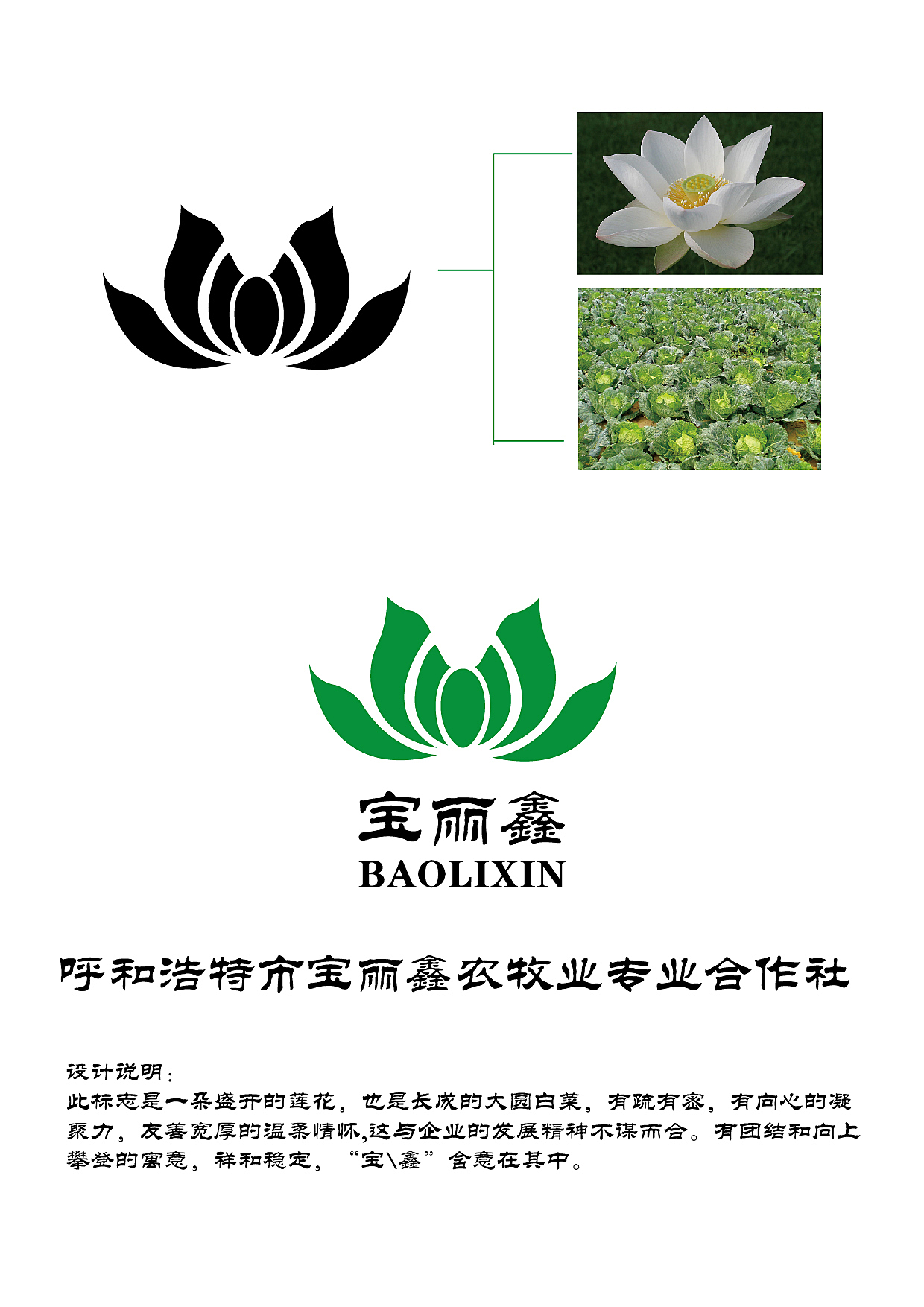 花卉种植商标图案的设计与意义
