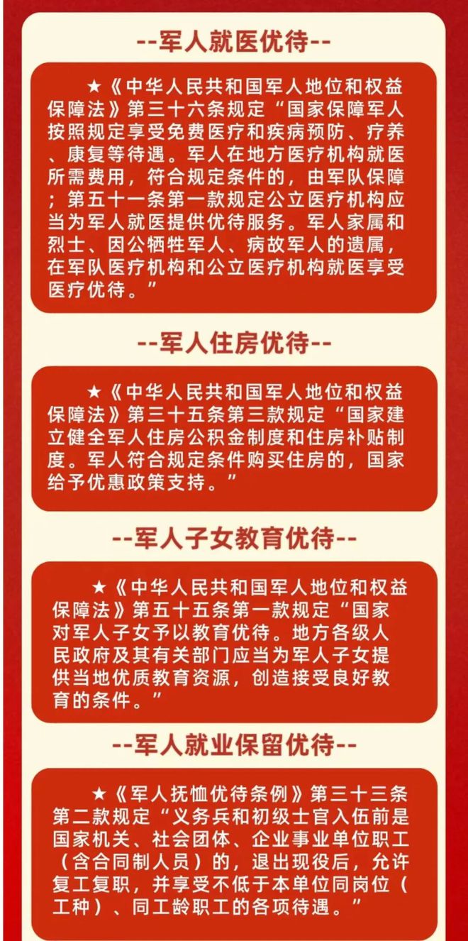 国防兵退役后的待遇，尊重英雄，保障未来