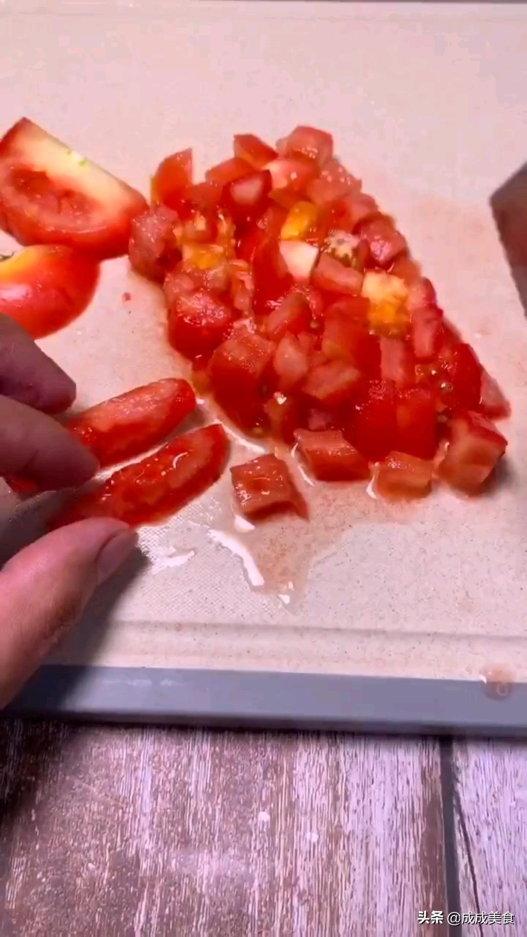 西红柿鸡蛋汤的蛋花艺术