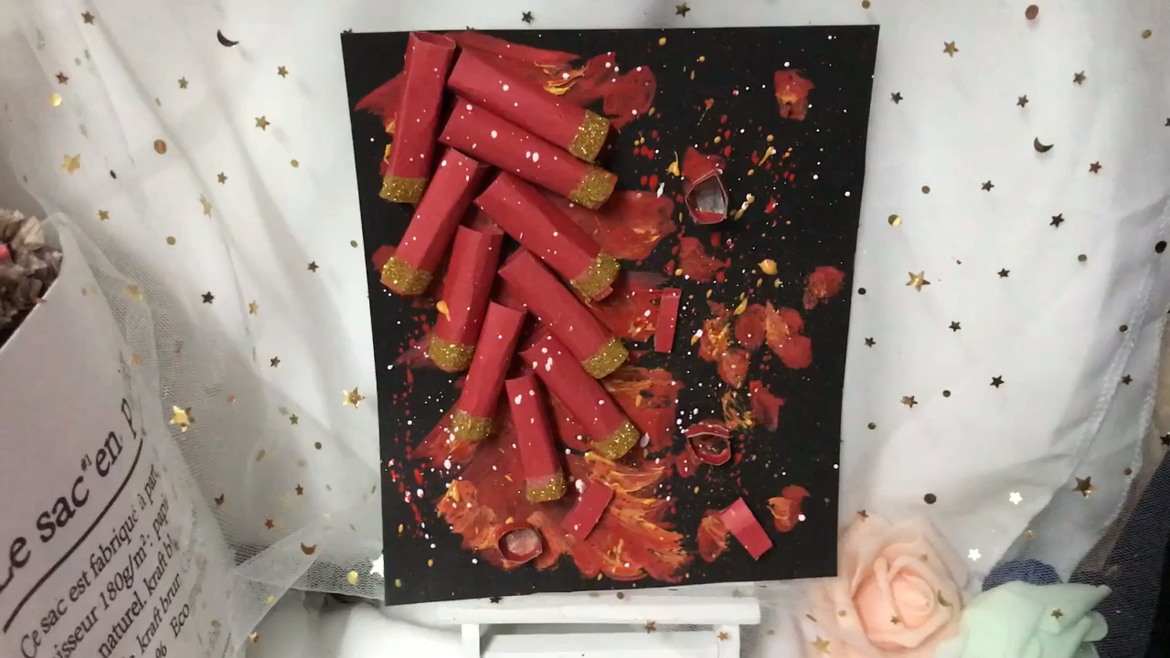 大班美术活动鞭炮教案