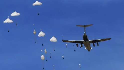 伞兵空降散落区域，战略与战术的完美结合