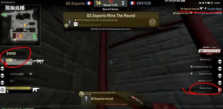 探究CSGO中的G2阵容