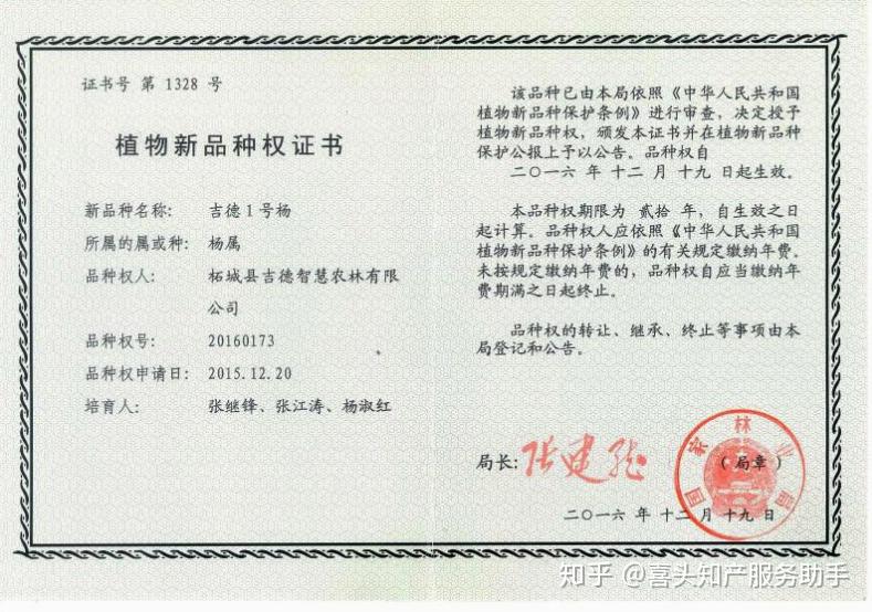 关于植物新品种权的说法，探索其内涵与外延
