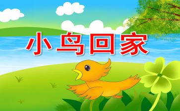 中班美术教案，小鸟的家