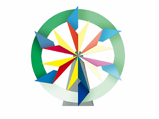 中联水车图标，象征与意义